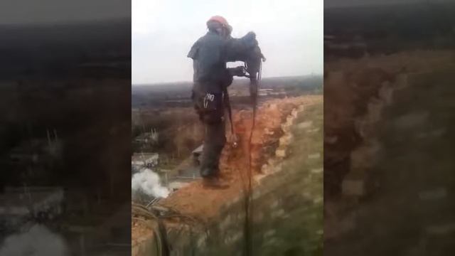 Демонтаж дымоходной трубы 60м смотреть онлайн