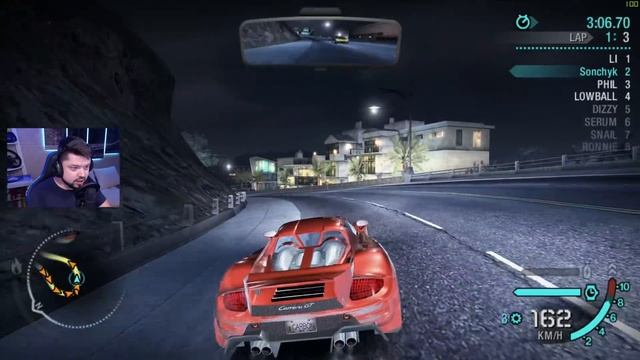 ОШИБКА НЕДОПУСТИМА! ДИСТАНЦИЯ - 70КМ! NFS Carbon Battle Royale смотреть онлайн