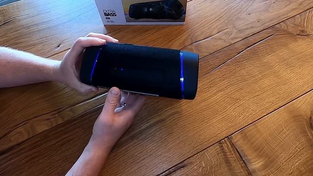 Lautsprecher Sony Musikbox SRS XB33 Bluetooth Wie geht Strand Party How to Tutorial смотреть онлайн