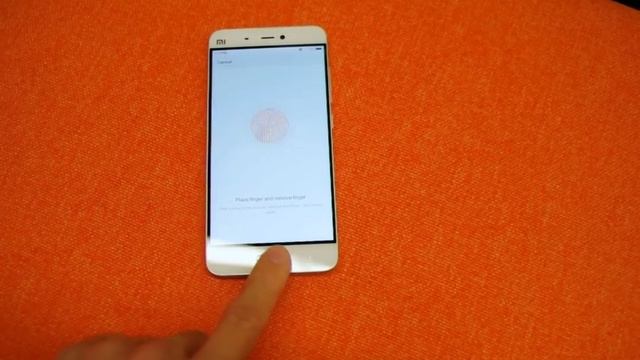 Xiaomi Mi5 fingerprint setup / Датчик отпечатков пальцев Mi5 смотреть онлайн