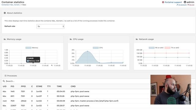 NUEVA interfaz WEB para tus contenedores! - PORTAINER! / V2M смотреть онлайн