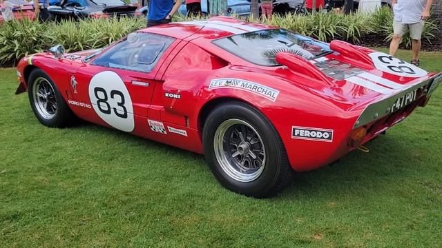 Red Ford GT40 Replica Armature Works Rides By The River, Tampa смотреть онлайн