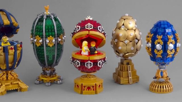LEGO Fabergé Eggs That Look REAL!!! | TOP 10 MOCs смотреть онлайн
