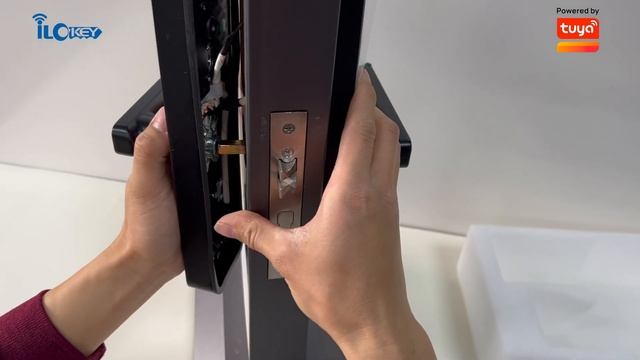 Tuya smart lock X6 Pro - Installation tutorial смотреть онлайн