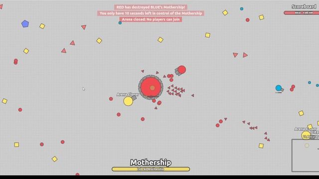 Diep.io MOTHERSHIP VS MOTHERSHIP | КАК СТАТЬ И ИГРАТЬ ЗА MOTHERSHIP | ТАНК ARENA CLOSER смотреть онлайн