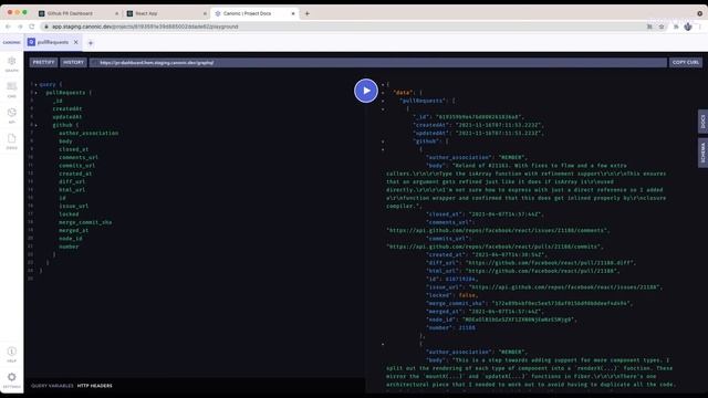 Build a Github PR Dashboard with Canonic and React смотреть онлайн