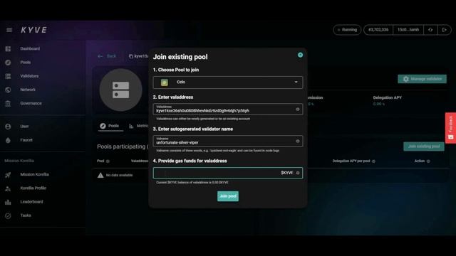 установка протокол ноды KYVE c функцией Inter-Pool Security смотреть онлайн