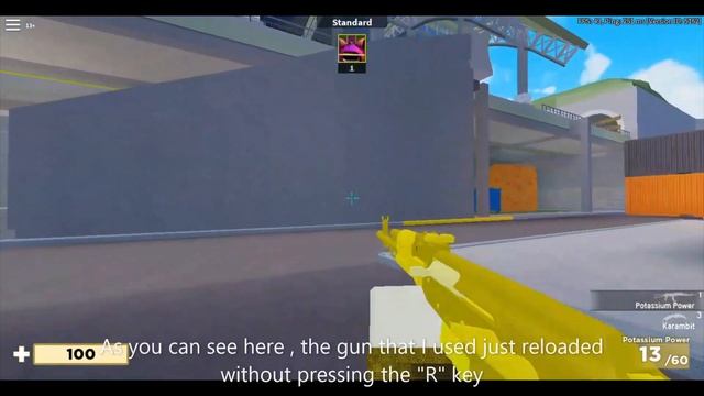 How to turn on Auto Reload in Arsenal | Roblox смотреть онлайн