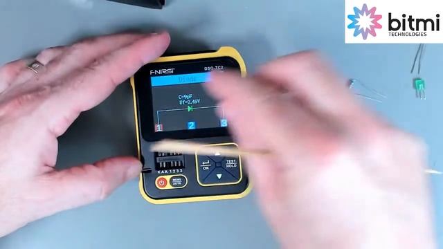 Tester LCR cu osciloscop digital FNIRSI DSO TC2 | Bitmi.ro смотреть онлайн