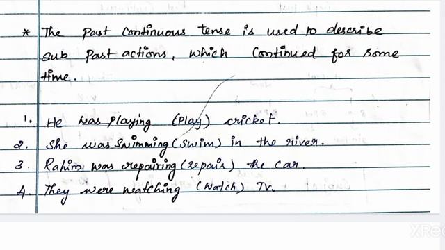 Tenses - Past Continuous or Past Progressive смотреть онлайн