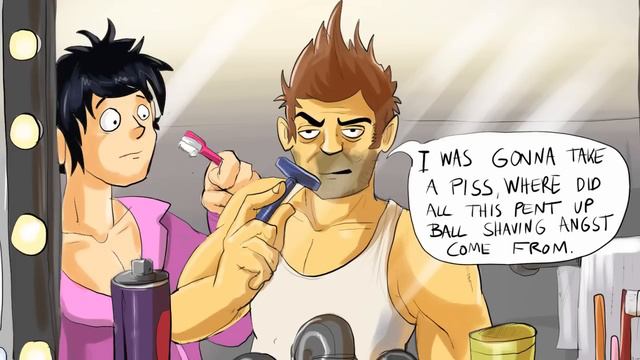 Sanity Not Included Comics - Unclean Shave смотреть онлайн