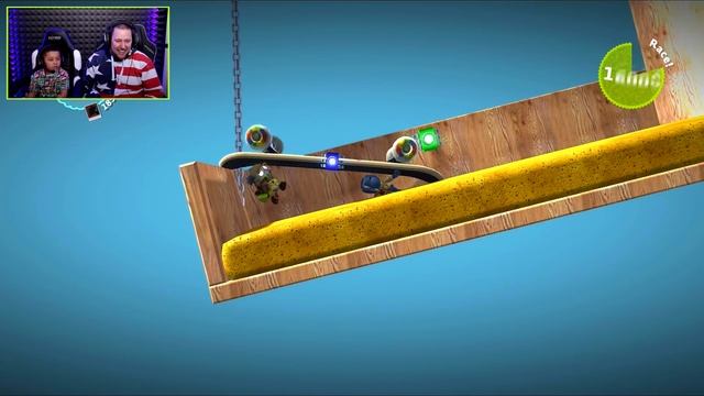 EXTREME SKATEBOARD TRICKS WITH SACKBOY! | LittleBIGPlanet 3 Gameplay (Playstation 4) смотреть онлайн