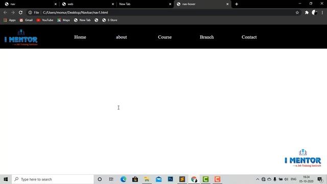 CSS Nav Menu Bar Hover Effects | CSS Hover Effects смотреть онлайн