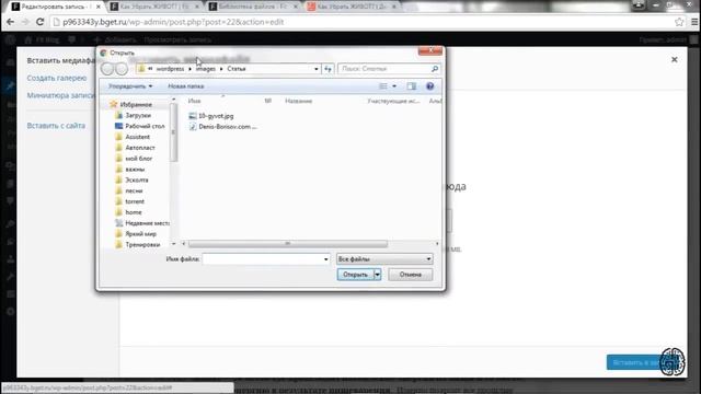 Wordpress. Личный блог. Первый пост. Урок 5 [GeekBrains] смотреть онлайн