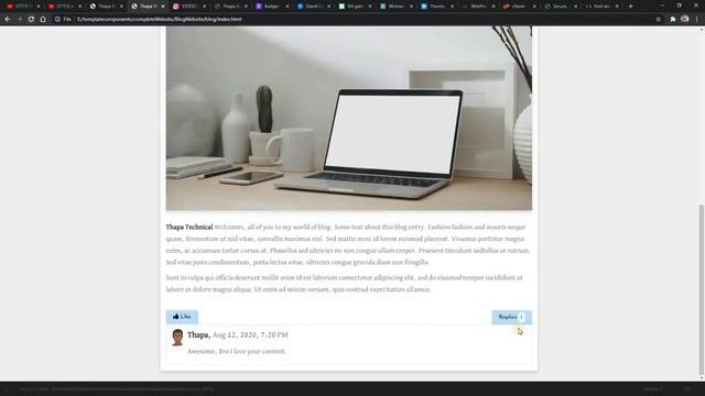 #techweb Build Responsive #Blog #Website using HTML CSS JS & BootStrap 5 in Hindi Live #Hosting Fre смотреть онлайн