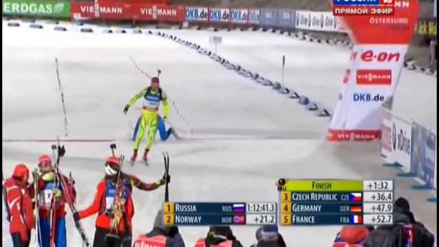 Биатлон Ляп в финише под музыку смотреть онлайн