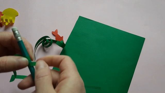 Объёмная аппликация "Рыбки"/Морская аппликация смотреть онлайн