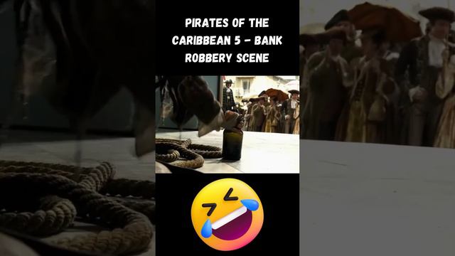 Pirates of The Caribbean 5 Bank Robbery Scene смотреть онлайн
