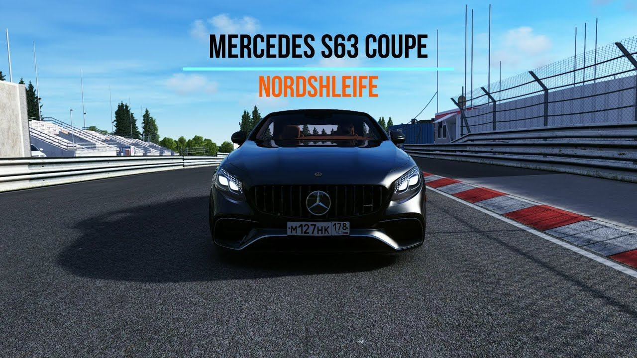 Mercedes S63 Coupe - Nürburgring Nordschleife | Assetto Corsa. смотреть онлайн