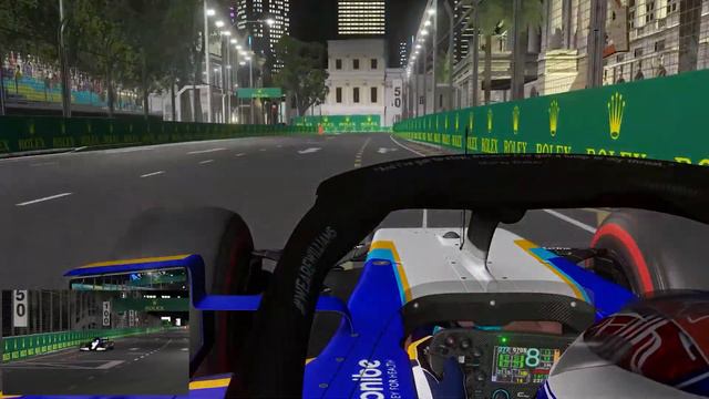 RSS Formula Hybrid 2021 Singapore Hotlap | SIM RACING CHARLIE смотреть онлайн