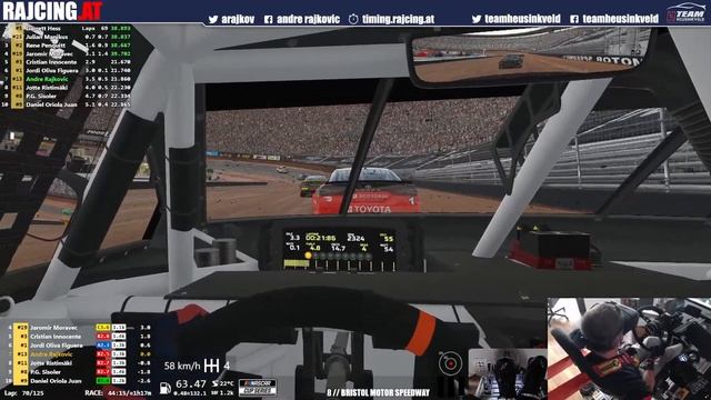 8 // NASCAR Cup Series | Bristol Motor Speedway | Chevrolet Corvette ZL1 | Team Heusinkveld смотреть онлайн