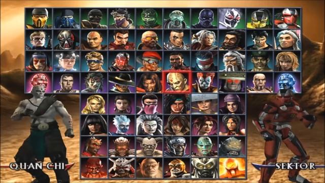 Mortal Kombat Armageddon PS2 Character Select + All Alternate Costumes смотреть онлайн