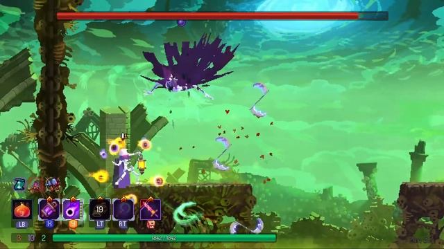 Dead Cells Castlevania DLC - Death Boss NO DAMAGE | Flawless Death Outfit смотреть онлайн