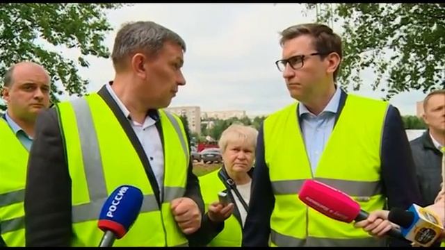 22 06 18 Две улицы Ижевска, отремонтированные по проекту БКД, прошли приёмку смотреть онлайн