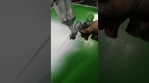 Нанесение гелькоута.