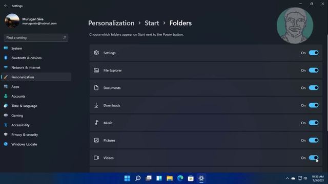 How To Add or Remove Folders on Start Menu In Windows 11 смотреть онлайн