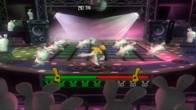 Rayman Raving Rabbids - День 7 - Ловушки, футбол, лабиринт и танцпол смотреть онлайн