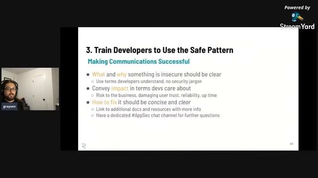 Scale Your Security by Embracing Secure Defaults & Eliminating Bug Classes, Redo смотреть онлайн