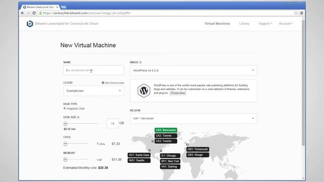 Bitnami + CenturyLink Cloud смотреть онлайн