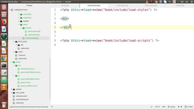Learn CodeIgniter (v3.1.10) HMVC Tutorials for Beginner #16 - Book Module | Create Book Layout смотреть онлайн