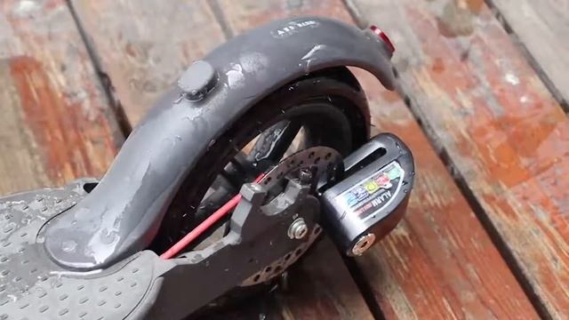 Anti Theft Disc Brake Lock Waterproof Bicycle Alarm Disc Brake Lock for Electric Scooter Motorcycle смотреть онлайн