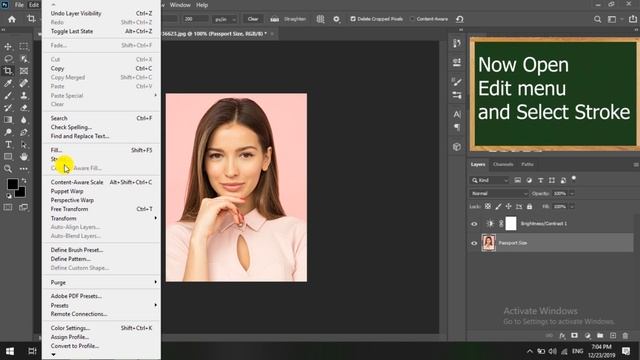 How to make passport size photo in Photoshop CC 2020 || Pixmania смотреть онлайн
