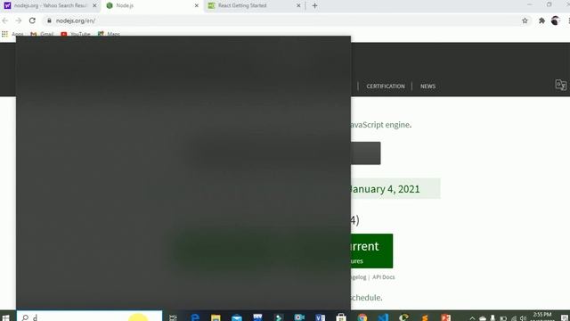 Npm and Node JS Installation and Downloading | React JS tutorial 3 in 2021 смотреть онлайн