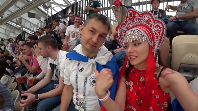 ALEMANIA vs MÉXICO - FIFA WC 2018 RUSSIA / Estadio Luzhniki / Matryoshka vlog смотреть онлайн