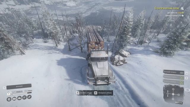 Snowrunner 114 прохождение \ Кольский полуостров \ Кольская экспедиция \ Стратегический запас смотреть онлайн