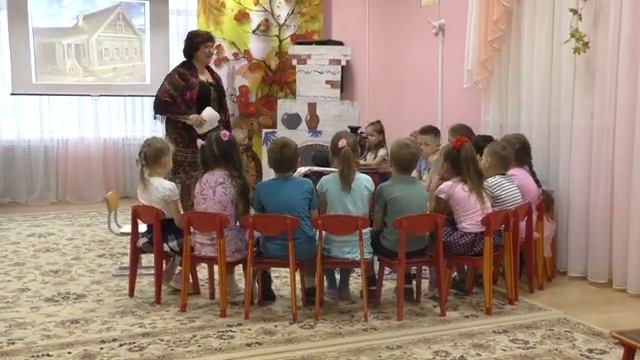 Занятие по развитию речи в подготовительной к школе группе на тему: "В гости к хозяюшке" смотреть онлайн