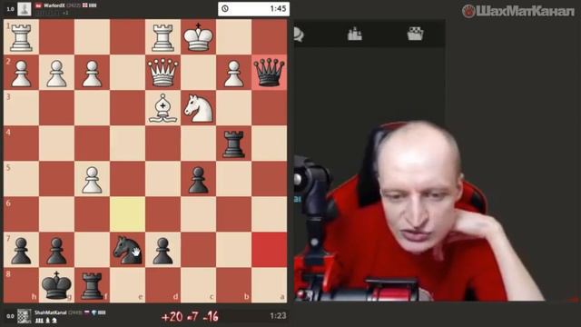 #0678 ЛАДЬЯ ПОПРЫГАЕТ НА ОДНОЙ НОГЕ ШАХМАТЫ БЛИЦ смотреть онлайн