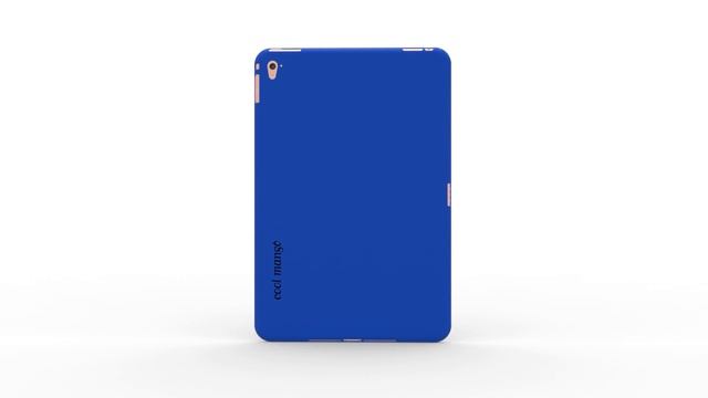 Cool Mango FlexiGel Back Cover for Apple iPad Pro 9.7 - Cobalt Blue - 360 Degree Spin смотреть онлайн