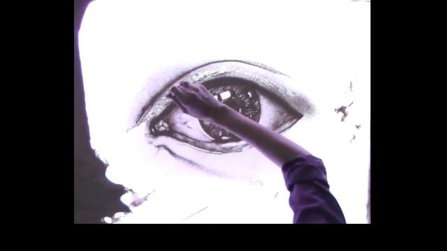 Глаз. Рисование песком смотреть онлайн