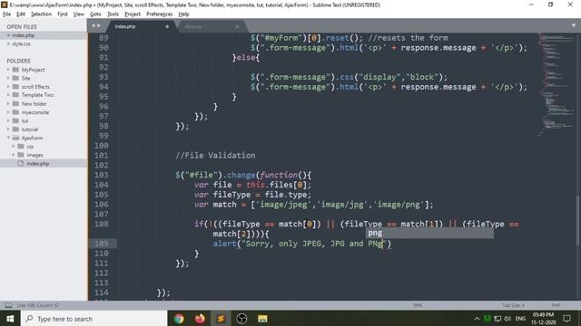How to Create A Registration Form Using jQuery Ajax with Validation - PHP Tutorial | MySQLi смотреть онлайн