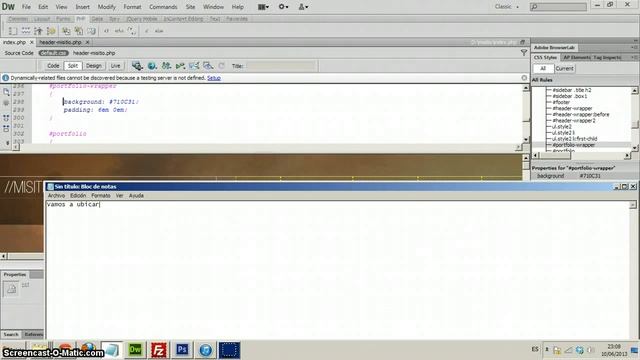 Tutorial de manejo de CSS y PHP - parte 2 смотреть онлайн