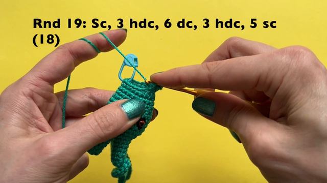 Eastern Dragon Crochet Tutorial - Part 1 смотреть онлайн