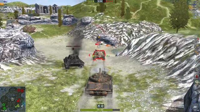 ОБЗОР В РАНДОМЕ ОБЪЕКТ 907 WOT BLITZ. СТ КАК ЛТ И НЕМНОГО БРОНИ! смотреть онлайн