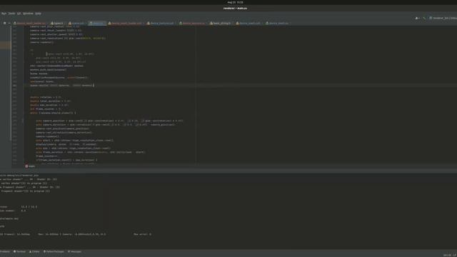 CUDA Ray tracer in progress смотреть онлайн