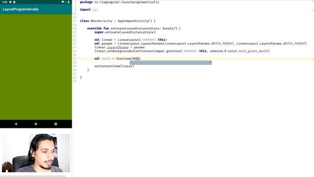 LINEAR LAYOUT ANDROID: TUTORIAL DE COMO CRIAR CUSTOM VIEW PROGRAMATICAMENTE смотреть онлайн