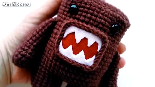 Амигуруми: схема Домо-кун. Игрушки вязаные крючком - Free crochet patterns. смотреть онлайн